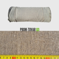 Ткань упаковочная (мешковина), ш. 106 см, 100% лен, 69/63, пл. 420 +-25 г/м2